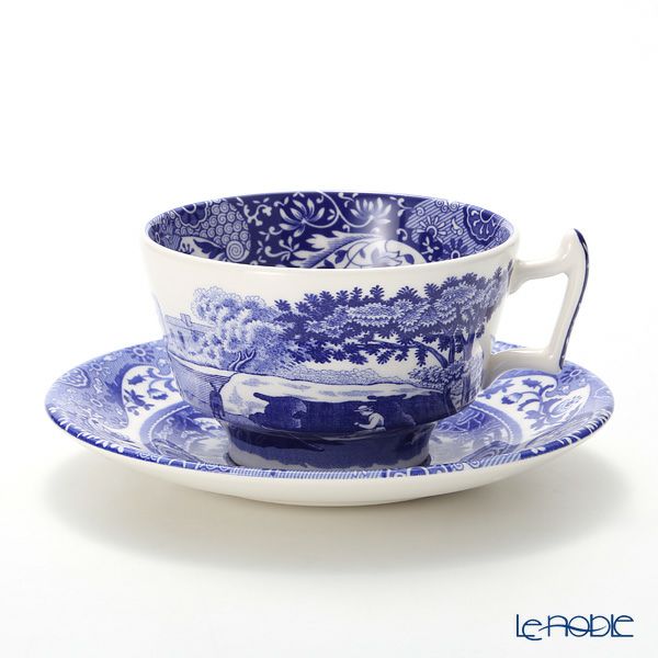 スポード ブルーイタリアン ティーセット