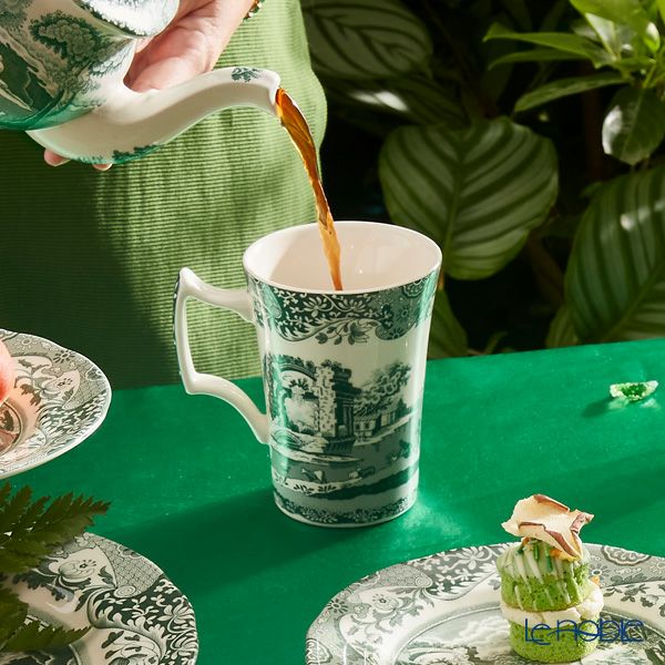 スポード グリーンイタリアン マグカップ 280ml ペア