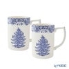 スポード ブルーイタリアン クリスマスツリー マグカップ 340ml ペア