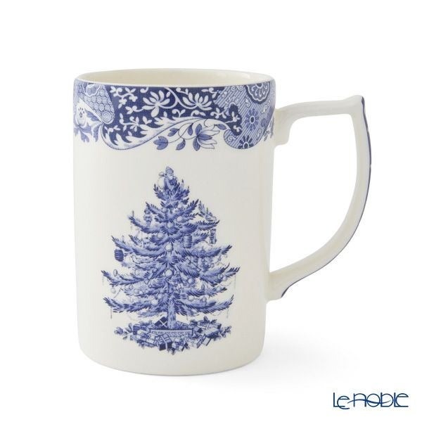 スポード ブルーイタリアン クリスマスツリー 2点セット