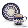 ポーリッシュポタリー（ポーランド陶器） ボレスワヴィエツ コーヒーカップ＆ソーサー 160ml 913／710／A-166A ペア