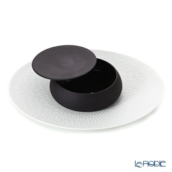 ドグレーヌ パリ グルメ カバードキャセロール 14cm＆グルメプレートオーバル セット