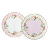 ニナス オリジナル マリーアントワネット 1775 プレート 18cm ピンクふち＆ホワイトふち ペア
