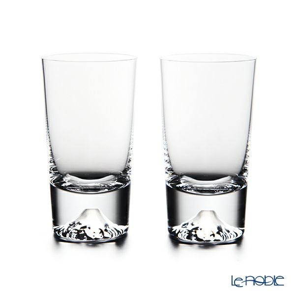 【伝統工芸】田島硝子 富士山グラス ミニタンブラー ペア 150ml TG20-015-MT