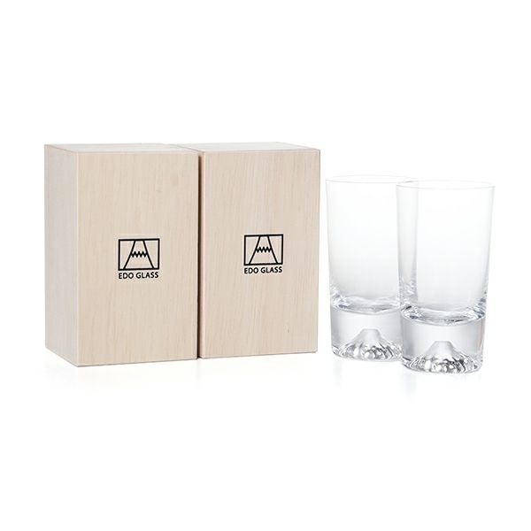 伝統工芸】田島硝子 富士山グラス ミニタンブラー ペア 150ml TG20-015