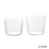 KIRI-KO 輪 wa 切子グラス（M）300ml ＆ （S）230ml セット