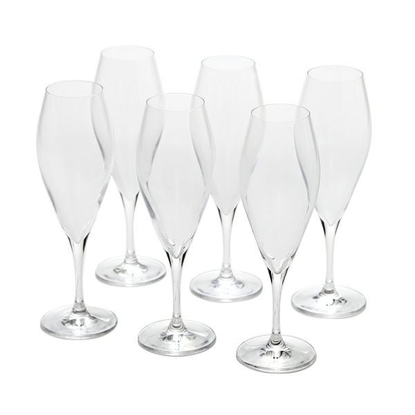 木村硝子店 ピッコロ 6oz フルート 200ml 6本セット