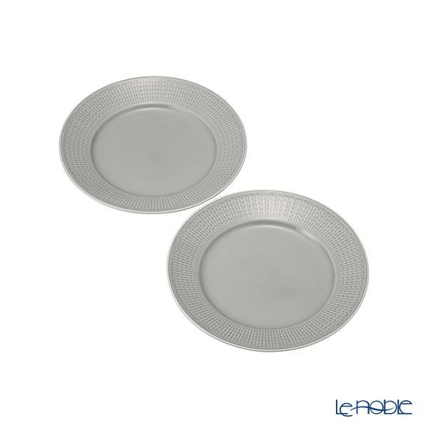 ロールストランド スウェディッシュグレース プレート 21cm ミストグレイ ペア 1062121