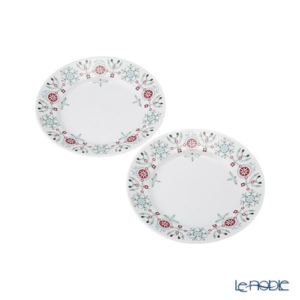 ロールストランド スウェディッシュグレース ウインター プレート 21cm ペア 1024619