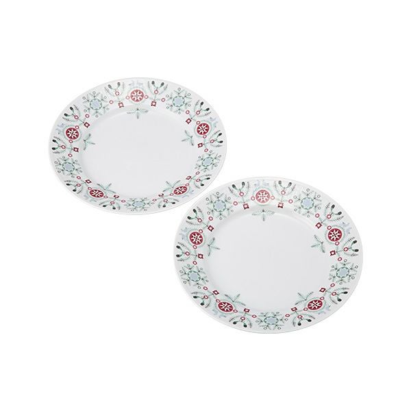 ロールストランド スウェディッシュグレース ウインター プレート 21cm ペア 1024619