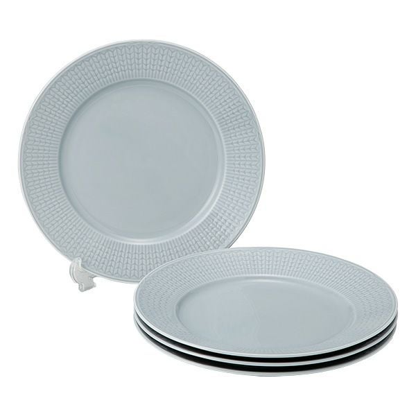 ロールストランド スウェディッシュグレース プレート 27cm アイスブルー 4枚セット 1011877