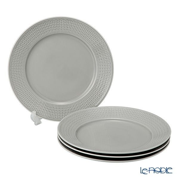 ロールストランド スウェディッシュグレース プレート 27cm ミストグレイ 4枚セット 1062120