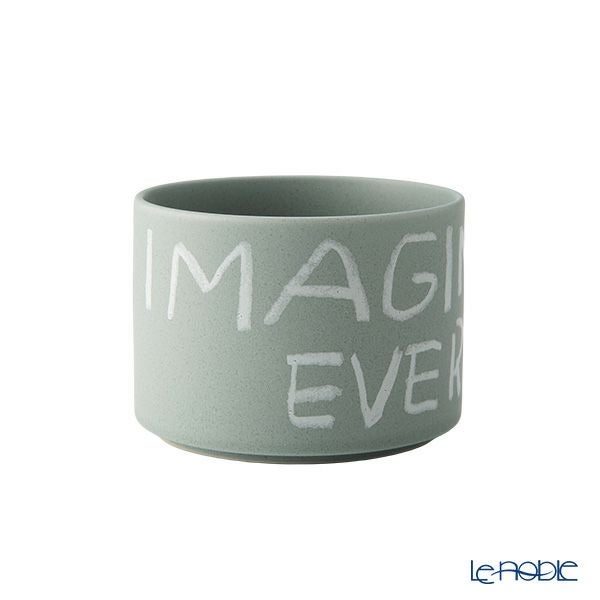 きほんのうつわ × Lee Izumida リサイクル土カップ（高台付き） ペア 200ml 灰青 滝呂焼 IMAGINATION EVERYDAY