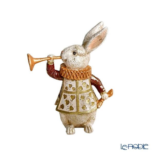 ハルモニア クリスマスオブジェ 3点セット ワンダーランド ミニラビット A3 レッド HM-011219 ポリレジン製