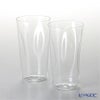松徳硝子 うすはり SHIWA タンブラー（S）140ml（一口ビールグラス） ペア 【木箱入】