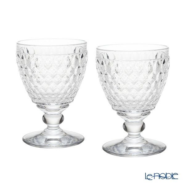 ビレロイ＆ボッホ（Villeroy＆Boch） ボストン ワイングラス クリア 12cm 220ml ペア