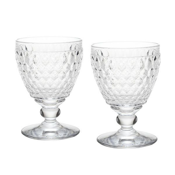 ビレロイ＆ボッホ（Villeroy＆Boch） ボストン ワイングラス クリア 12cm 220ml ペア