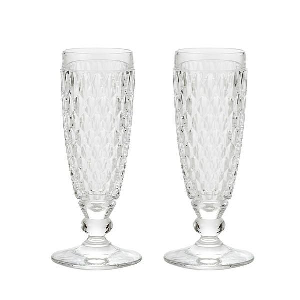 ビレロイ＆ボッホ（Villeroy＆Boch） ボストン シャンパングラス クリア 16cm 150ml ペア