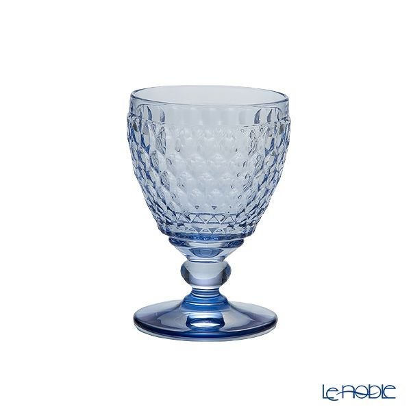 ビレロイ＆ボッホ（Villeroy＆Boch） ボストン ワイングラス ブルー 12cm 220ml ペア