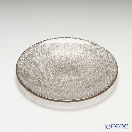 Vetro Felice ヴェトロ フェリーチェ グリッター プレート 14cm ジンジャー 4枚セット