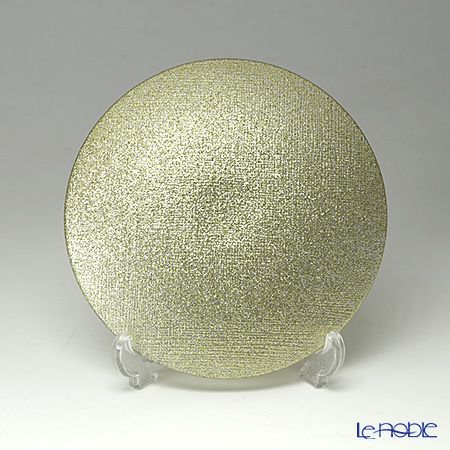 Vetro Felice ヴェトロ フェリーチェ グリッター プレート 14cm ニューゴールド 4枚セット