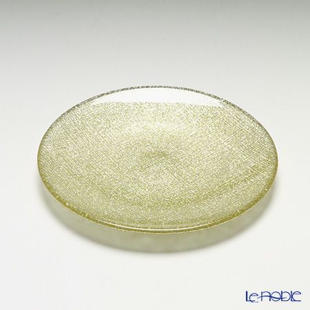 Vetro Felice ヴェトロ フェリーチェ グリッター プレート 14cm ニューゴールド 4枚セット