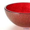 Vetro Felice ヴェトロ フェリーチェ グリッター ミニボウル 9cm レッド 4個セット