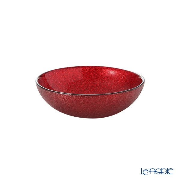 Vetro Felice ヴェトロ フェリーチェ グリッター ロウボウル 14cm レッド ペア