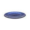 Vetro Felice ヴェトロ フェリーチェ グリッター プレート 21cm ダークブルー 4枚セット
