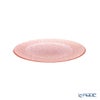 Vetro Felice ヴェトロ フェリーチェ グリッター プレート 21cm ヴィンテージローズピンク 4枚セット
