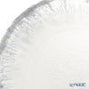 Vetro Felice ヴェトロ フェリーチェ フラッシュ プレート 15cm クリア＆シルバー 4枚セット