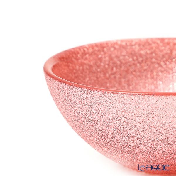Vetro Felice ヴェトロ フェリーチェ グリッター ミニボウル 9cm ヴィンテージローズピンク 4個セット