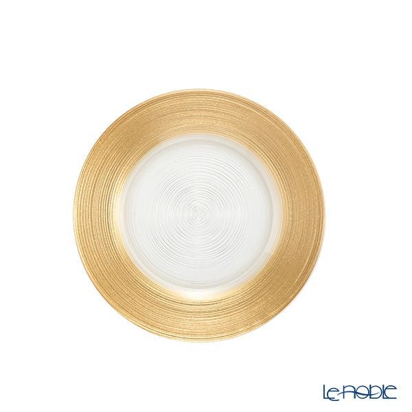 Vetro Felice ヴェトロ フェリーチェ サークル プレート 15cm ゴールド 4枚セット