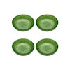 Vetro Felice ヴェトロ フェリーチェ グリッター ミニプレート／豆皿 9cm ライトグリーン 4枚セット