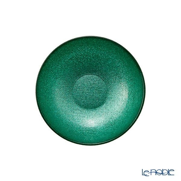 Vetro Felice ヴェトロ フェリーチェ グリッター ロウボウル 14cm アクアブルー ペア