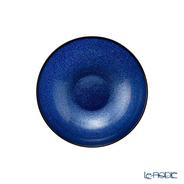 Vetro Felice ヴェトロ フェリーチェ グリッター ロウボウル 14cm ダークブルー ペア