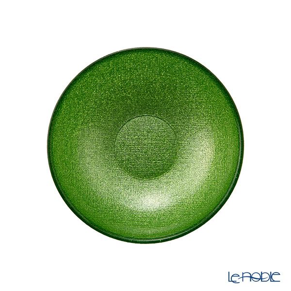 Vetro Felice ヴェトロ フェリーチェ グリッター ロウボウル 14cm ライトグリーン ペア