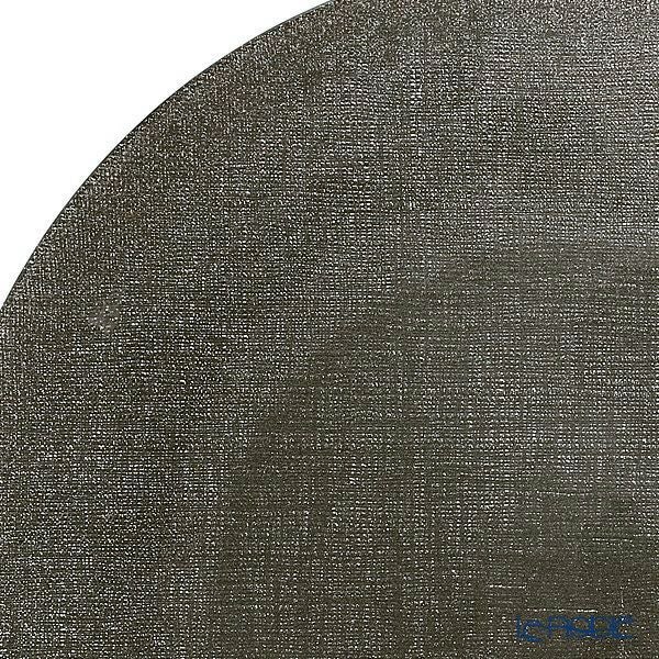 Vetro Felice ヴェトロ フェリーチェ グリッター プレート 17cm ダークグレイ 323917B G019 ペア