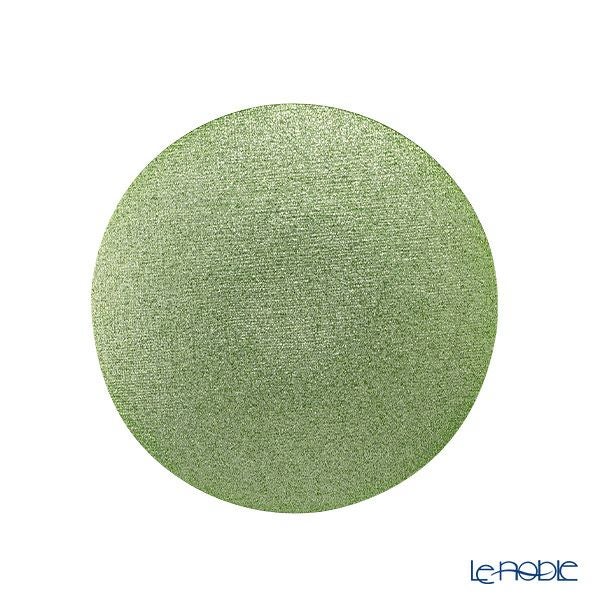 Vetro Felice ヴェトロ フェリーチェ グリッター プレート 17cm ライトグリーン 323917B G066 ペア