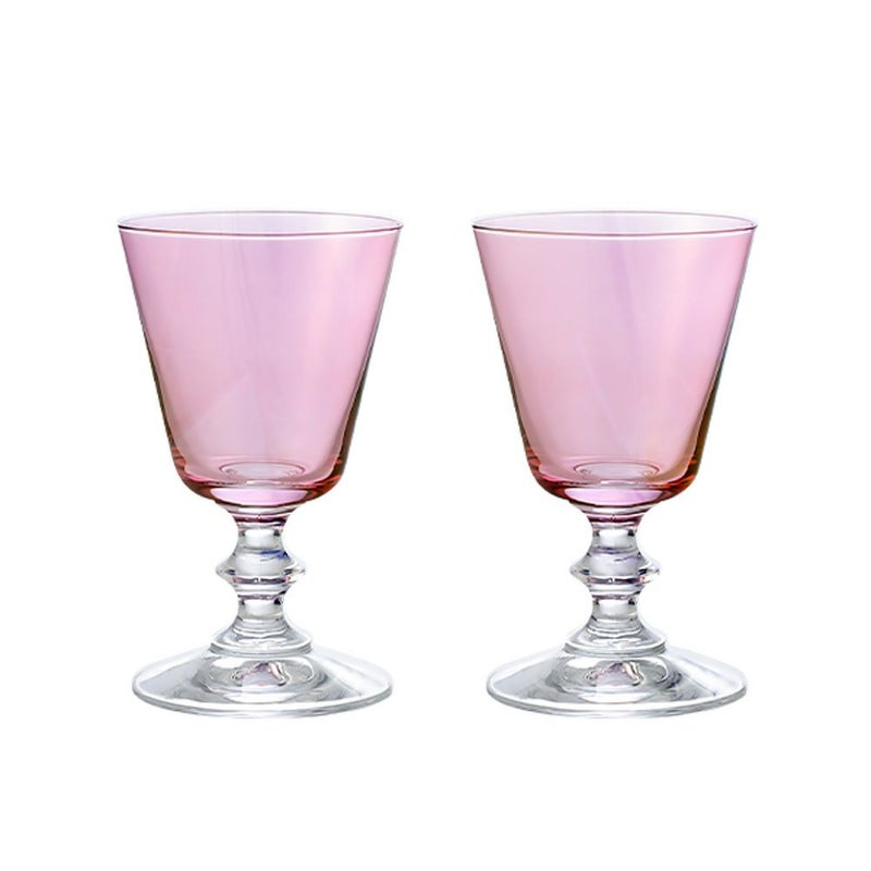 Vetro Felice ヴェトロ フェリーチェ ステラ グラス ピンク 190ml ペア