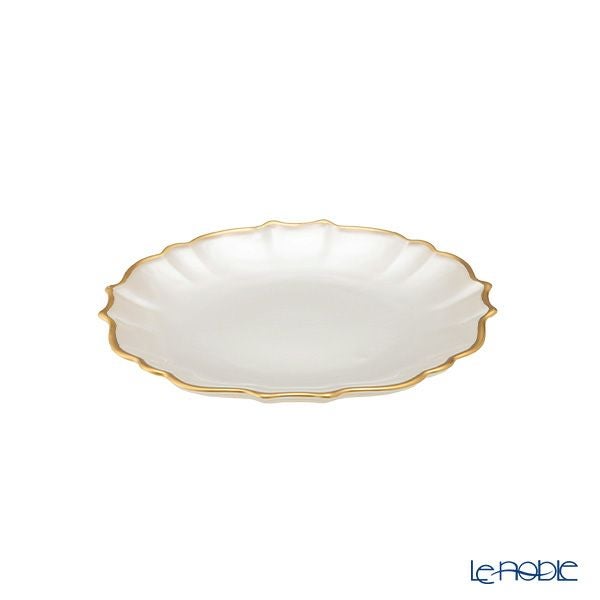 Vetro Felice ヴェトロ フェリーチェ パールクイーン プレート 16cm ホワイト 4枚セット