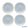 Vetro Felice ヴェトロ フェリーチェ パールクイーン プレート 21cm ブルー 4枚セット