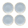 Vetro Felice ヴェトロ フェリーチェ パールクイーン プレート 21cm ブルー 4枚セット