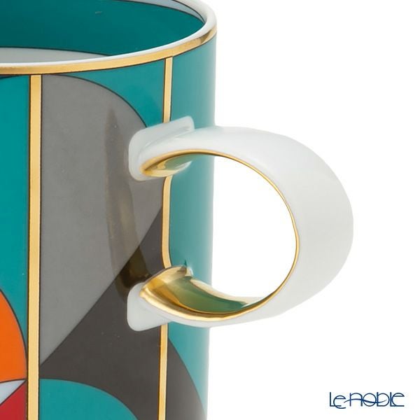 ポルトガル食器 ヴィスタ アレグレ Futurismo フューチャリズム マグカップ 400ml ペア