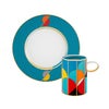 ポルトガル食器 ヴィスタ アレグレ Futurismo フューチャリズム マグカップ ＆ プレート セット
