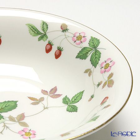 ウェッジウッド（Wedgwood） ワイルドストロベリー サラダソーサー 16cm ペア