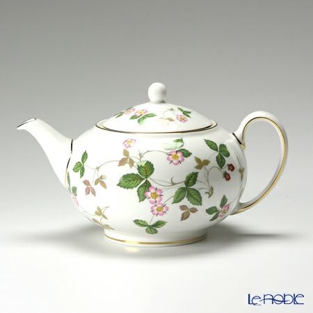 ウェッジウッド（Wedgwood） ワイルドストロベリー 3点セット（ティーポット、シュガー、クリーマー L）