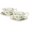 ウェッジウッド（Wedgwood） ワイルドストロベリー ティーカップ＆ソーサー（ピオニー）200ml ペア 【ブランドボックス付】