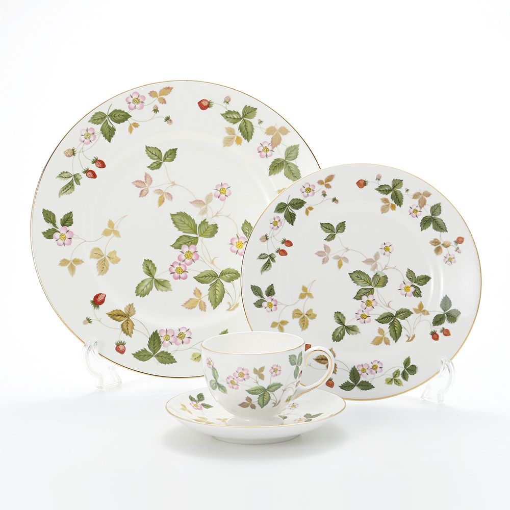 ウェッジウッド（Wedgwood） ワイルドストロベリー トリオセット（リー