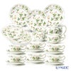 ウェッジウッド（Wedgwood） ワイルドストロベリー 23ピースセット（ピオニー・プレート 18cm）